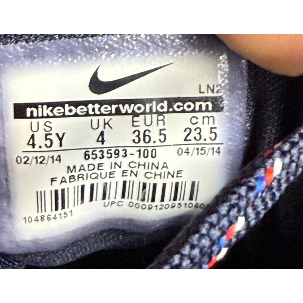 Nike Kobe 9 IX Independence Day - Kids Youth Size 4.5 (653593-100) Women’s Sz 6 - Picture 12 of 12